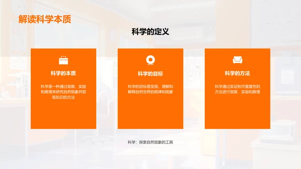 科学知识与实践教学PPT模板