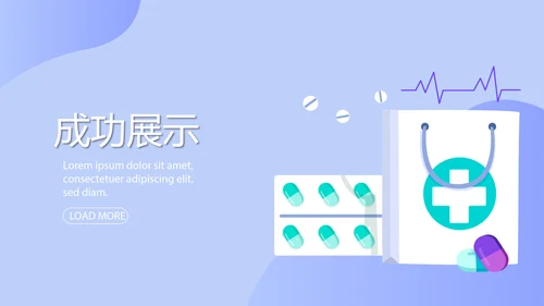 医药商业调查报告动态PPT