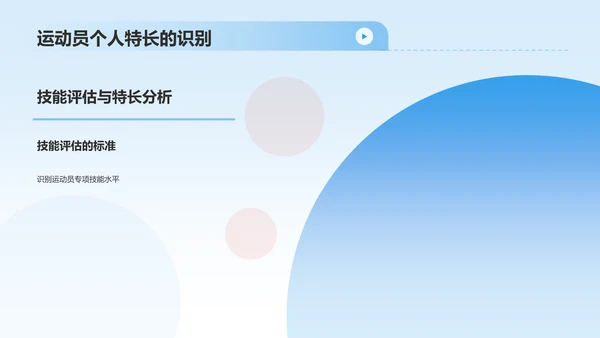 蓝色商务风大学生运动员职业生涯规划PPT模板