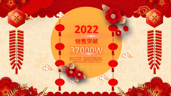 年会2023颁奖庆典开门红春节晚会PPT