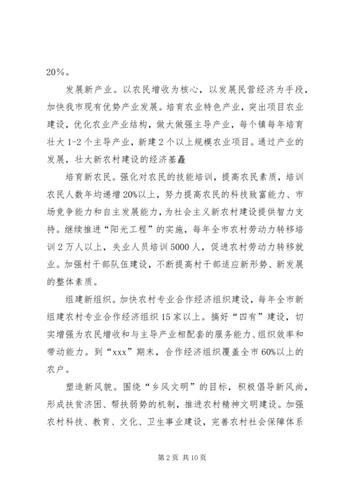 共青团服务社会主义新农村实施意见 (3).docx