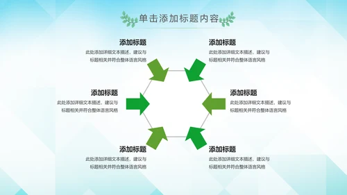 绿色环保宣传教育绿色出行骑行动态PPT模板