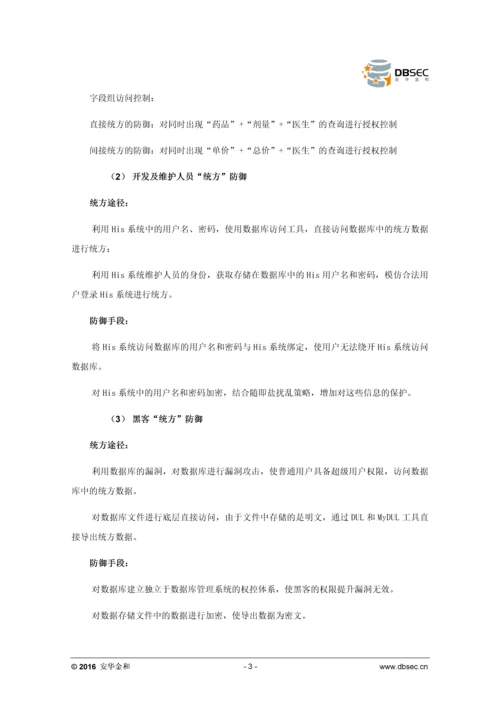 安华金和数据库安全医疗行业解决方案.docx