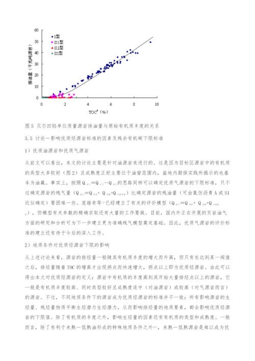 优质烃源岩及其与成藏的关系-生烃潜力.docx