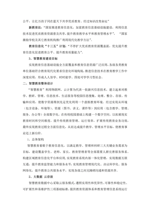 智慧教育解决专项方案.docx