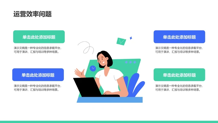 年中复盘与问题分析PPT模板