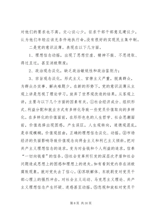 作风整顿剖析材料专题15篇.docx