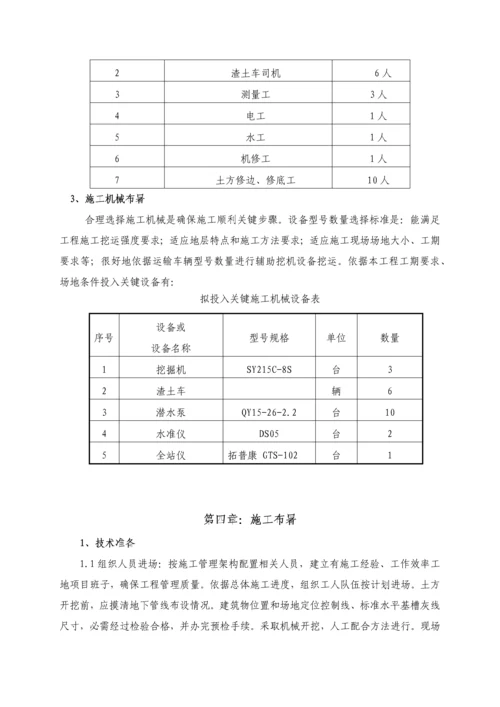 土方开挖与回填综合标准施工专业方案修复的.docx