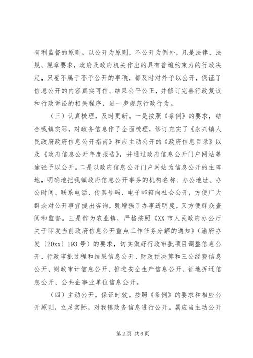 乡镇政务信息工作总结.docx