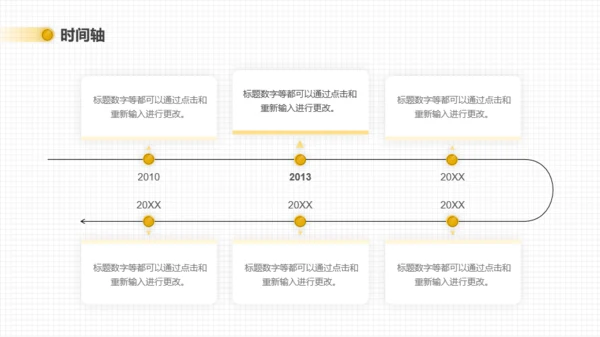 金融行业年终总结-卡片-金色