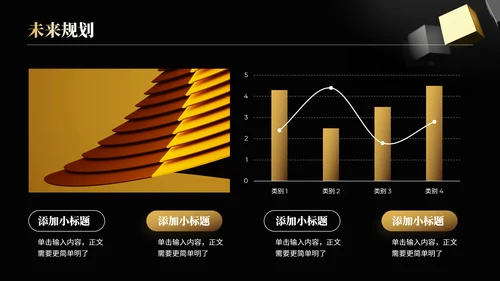 黑金简约商务风竞聘述职竞聘报告PPT演示模板