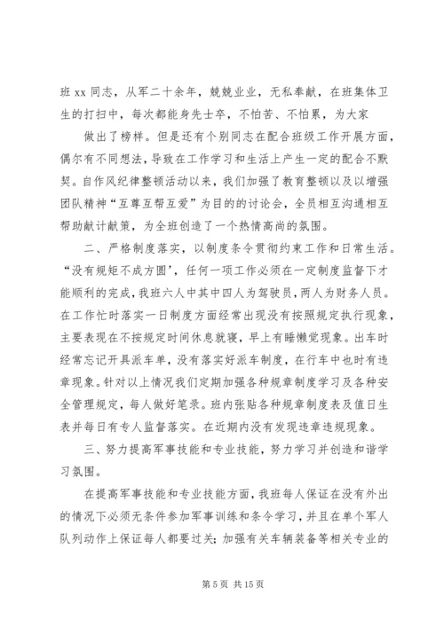 第一篇：教师队伍纪律作风整顿月活动自查剖析汇报.docx