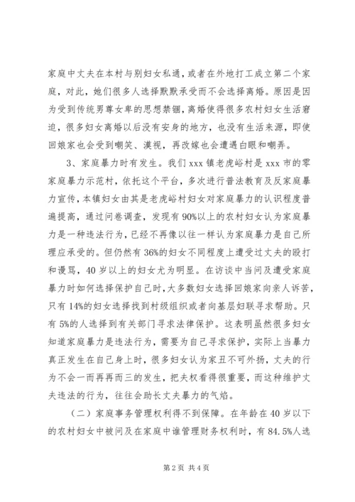 妇女维权工作调研报告 (3).docx