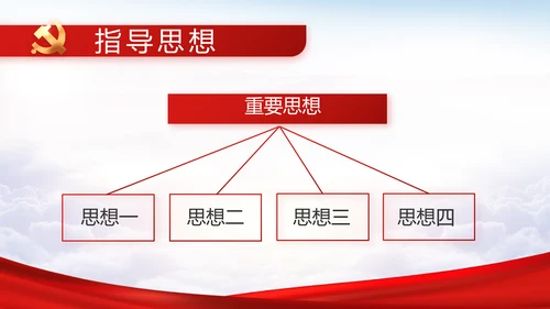 “一生都要做合格的共产党员”动态PPT模板