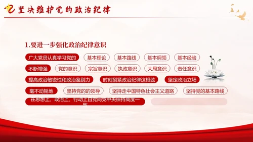 反腐倡廉廉洁廉政党性修养专题党课培训PPT课件