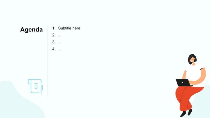 蓝色卡通风格游戏娱乐PPT主题