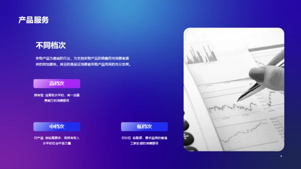 蓝色科技互联网融资计划书PPT案例