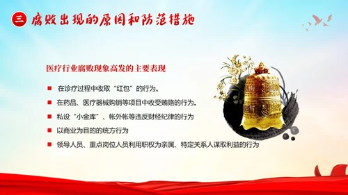 医院反腐医疗反腐医院反腐医院廉洁廉政党课廉洁行医医德医风PPT课件