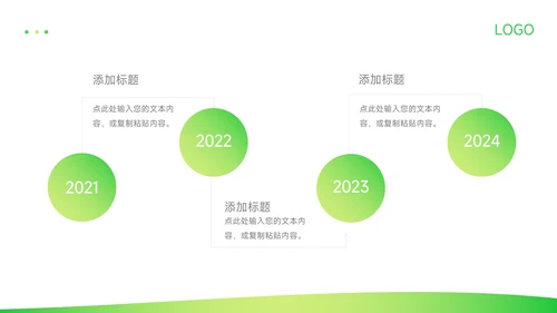 绿色渐变活动复盘分析PPT模板