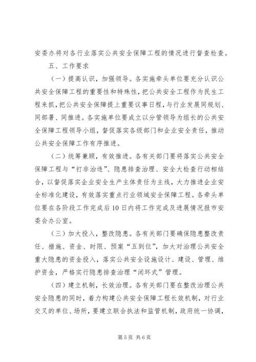 重点行业领域公共安全保障实施方案.docx