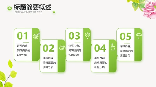 绿色水彩风春天约会旅游相册动态PPT