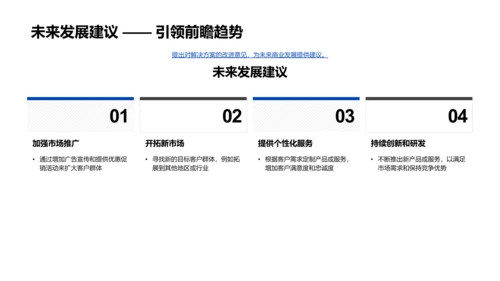 商业问题分析答辩PPT模板