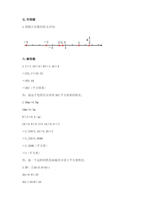 小学六年级下册数学期末卷【考点梳理】.docx