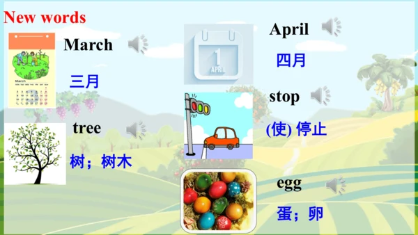 Unit 4 January is the first month. Lesson 22-23 课件