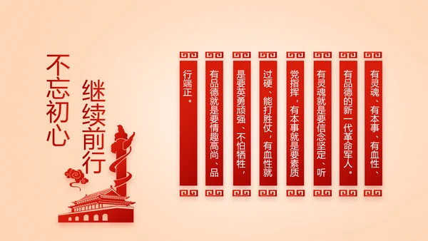 开展红色学习教育党课活动动态PPT模板