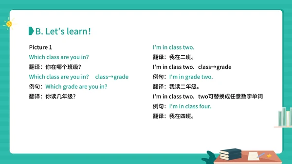 卡通三年级英语上《Myself》课件PPT模板