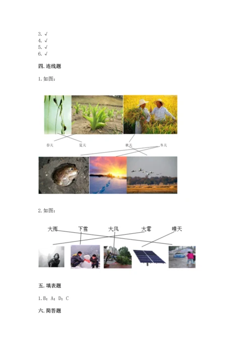 教科版科学二年级上册《期末测试卷》【考点提分】.docx