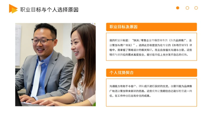 工商管理专业大学生求职个人能力综合展示职业生涯规划通用PPT