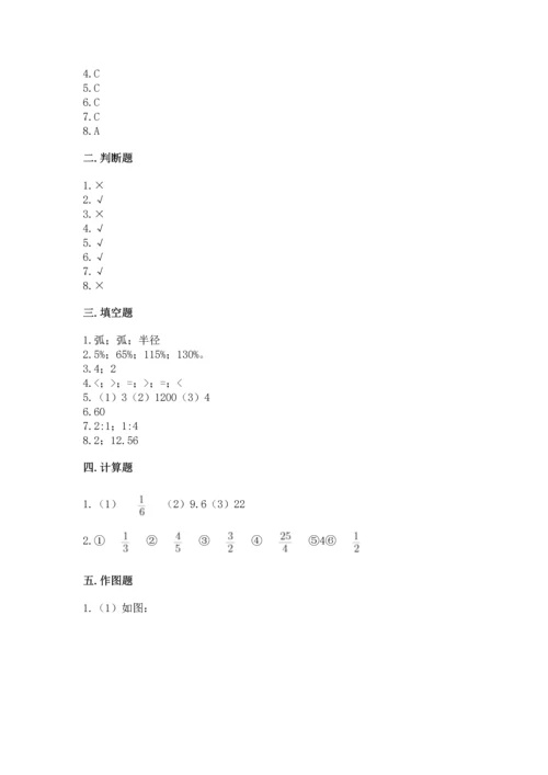 小学数学六年级上册期末试卷精品【突破训练】.docx