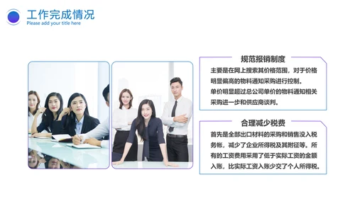 商务汇报年终总结PPT模版