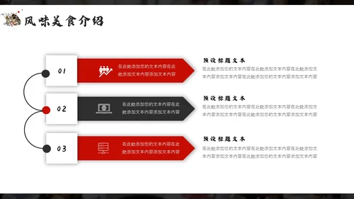 餐饮美食宣传介绍PPT模板