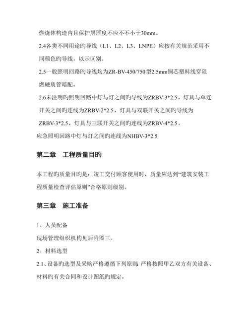 办公楼电气综合施工专题方案.docx