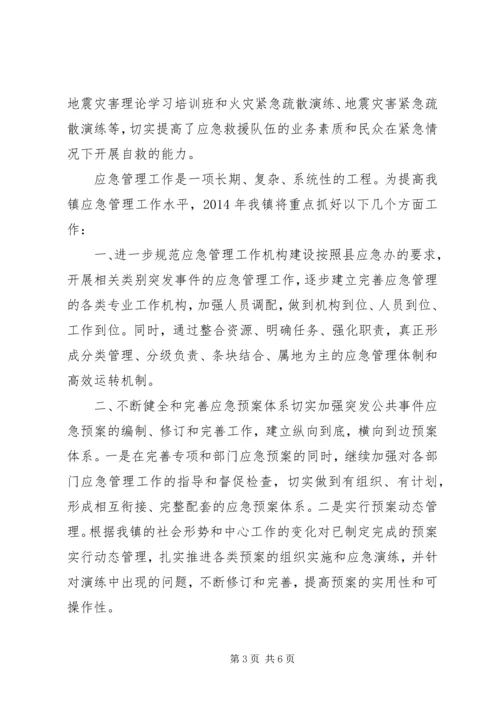 应急管理示范点创建工作总结及XX年工作计划 (2).docx