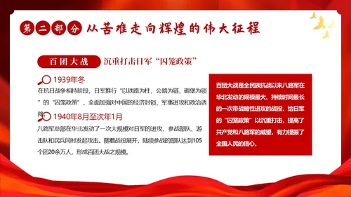 红色故事红色精神党史学习党建PPT课件党课