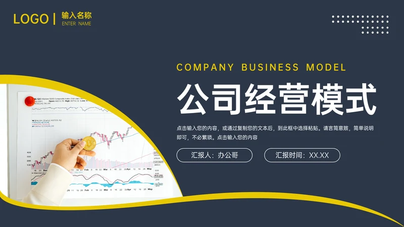 公司经营模式企业战略PPT模板
