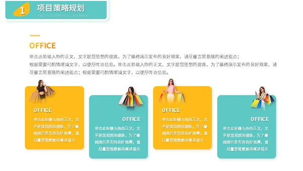 双十一双十二电商促销运营方案购物节通用PPT模板