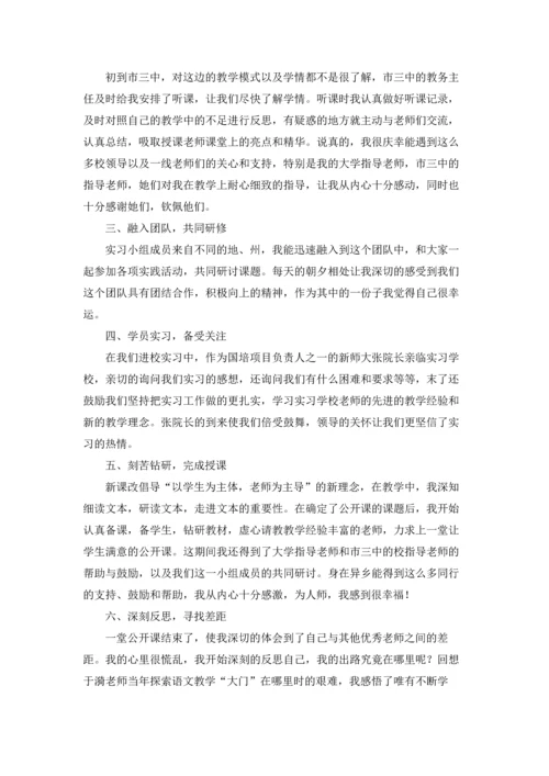 语文国培个人总结.docx