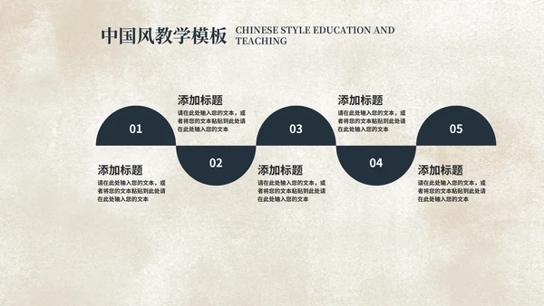 中国风国学传统文化主题教育PPT模板