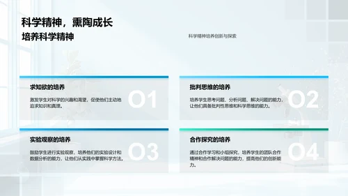 高中科学教学PPT模板