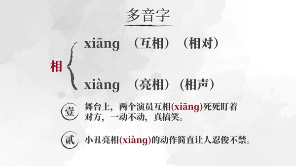 部编版语文六年级上册京剧趣谈课件PPT模板