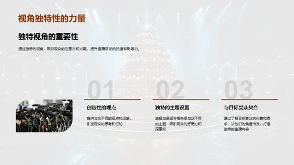 圣诞直播盛典策划