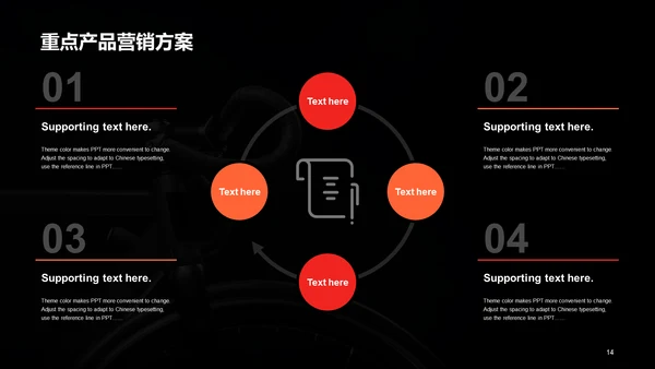 黑红商务现代交通运输市场营销