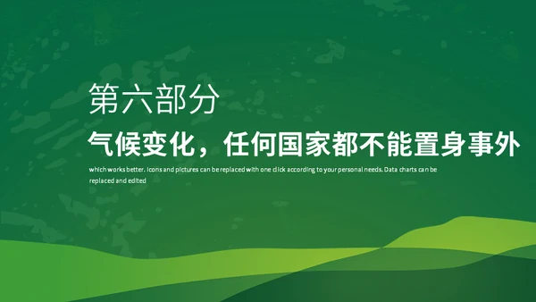 碳达峰碳中和科普生态宣传通用PPT模板