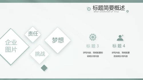 简约高级绿室内设计方案汇报工作总结汇报PPT