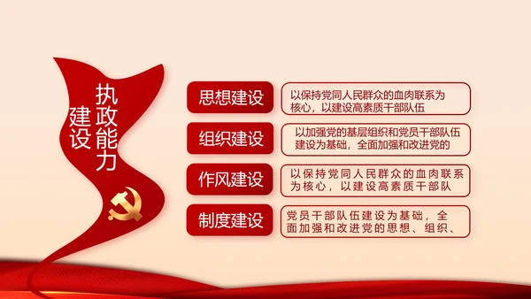 红色党建两会专题工作总结汇报计划PPT动态