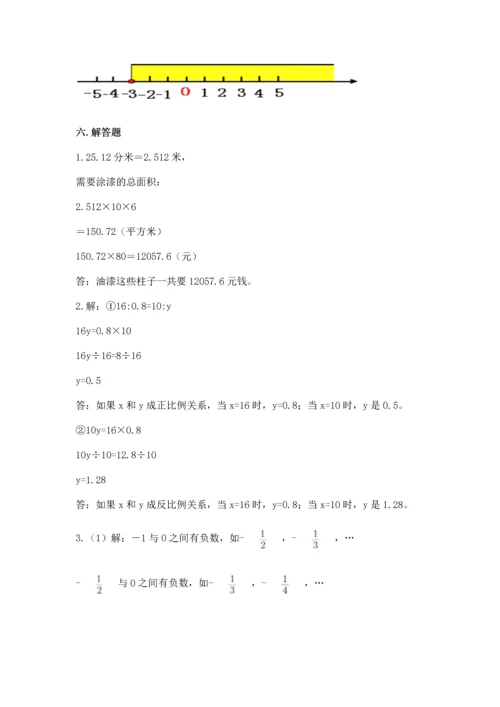 小学数学毕业测试卷及完整答案【夺冠系列】.docx